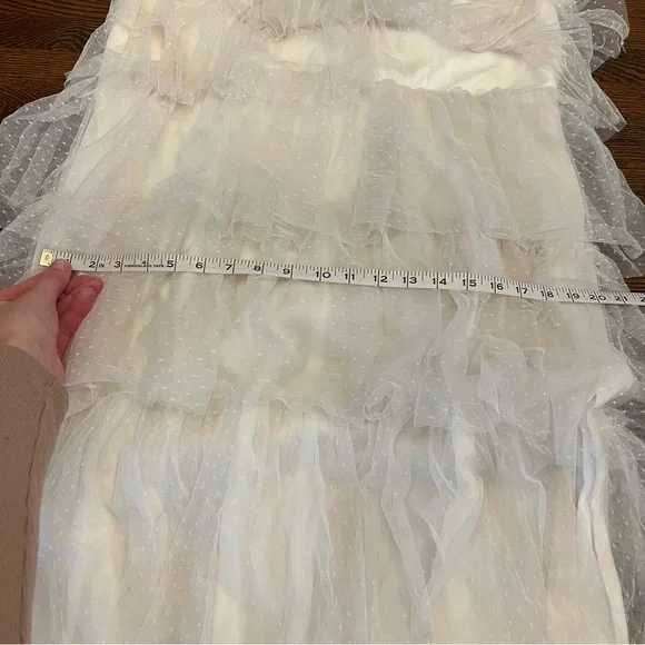 Fashion Nova | Elegant White Tiered Dress - Picture 6 of 9